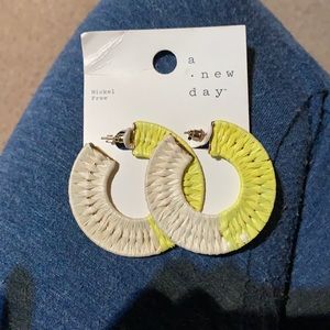 Brand New Hoop Earrings. Brand: A New Day